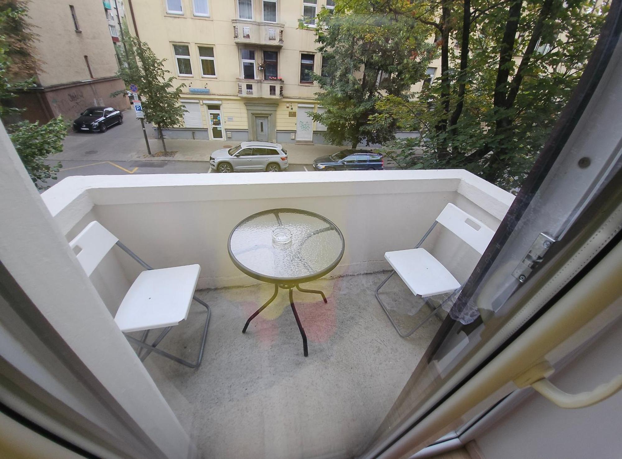 Kauno Apartamentai Su Balkonu Kaunas Exterior foto